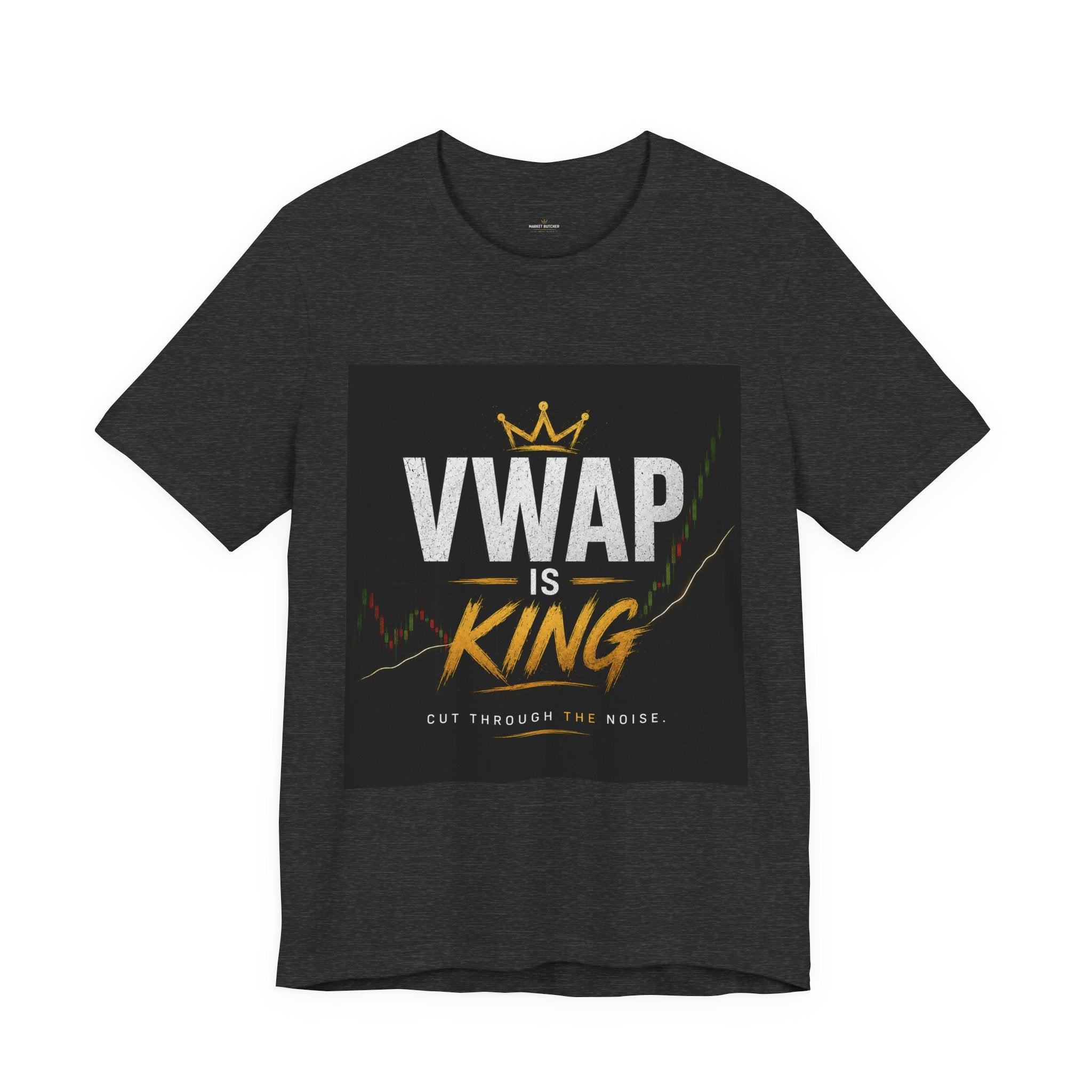 VWAP IS KING™ Premium Trading T-Shirt | Market Butcher Collection 001