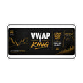 VWAP IS KING™ Premium Trading Desk Mat | Extended Mouse Pad | Market Butcher Collection 001