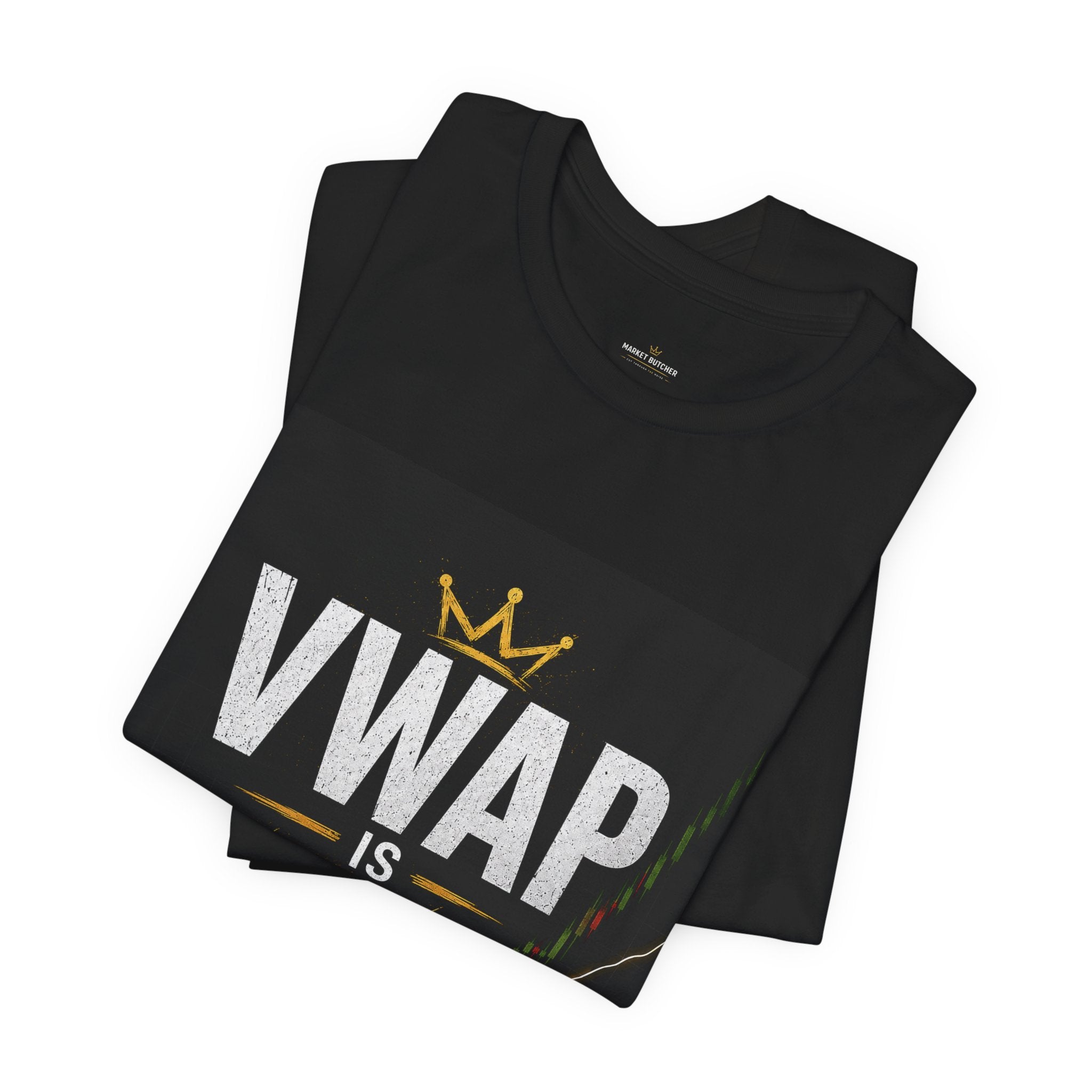 VWAP IS KING™ Premium Trading T-Shirt | Market Butcher Collection 001