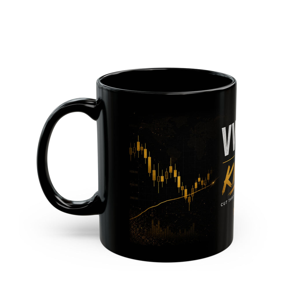 VWAP IS KING™ Premium Trading Mug | 15 oz | Market Butcher Collection 001