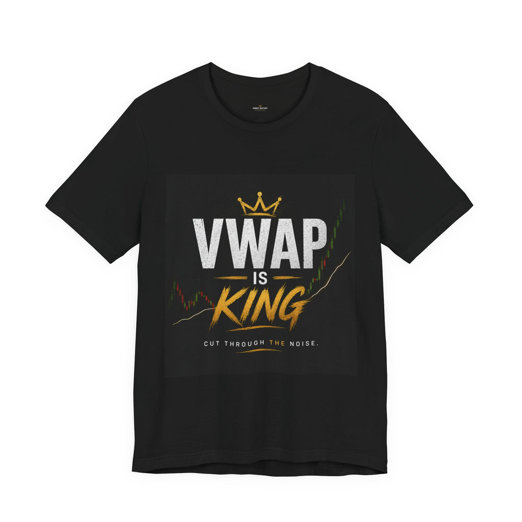 VWAP IS KING™ Premium Trading T-Shirt | Market Butcher Collection 001