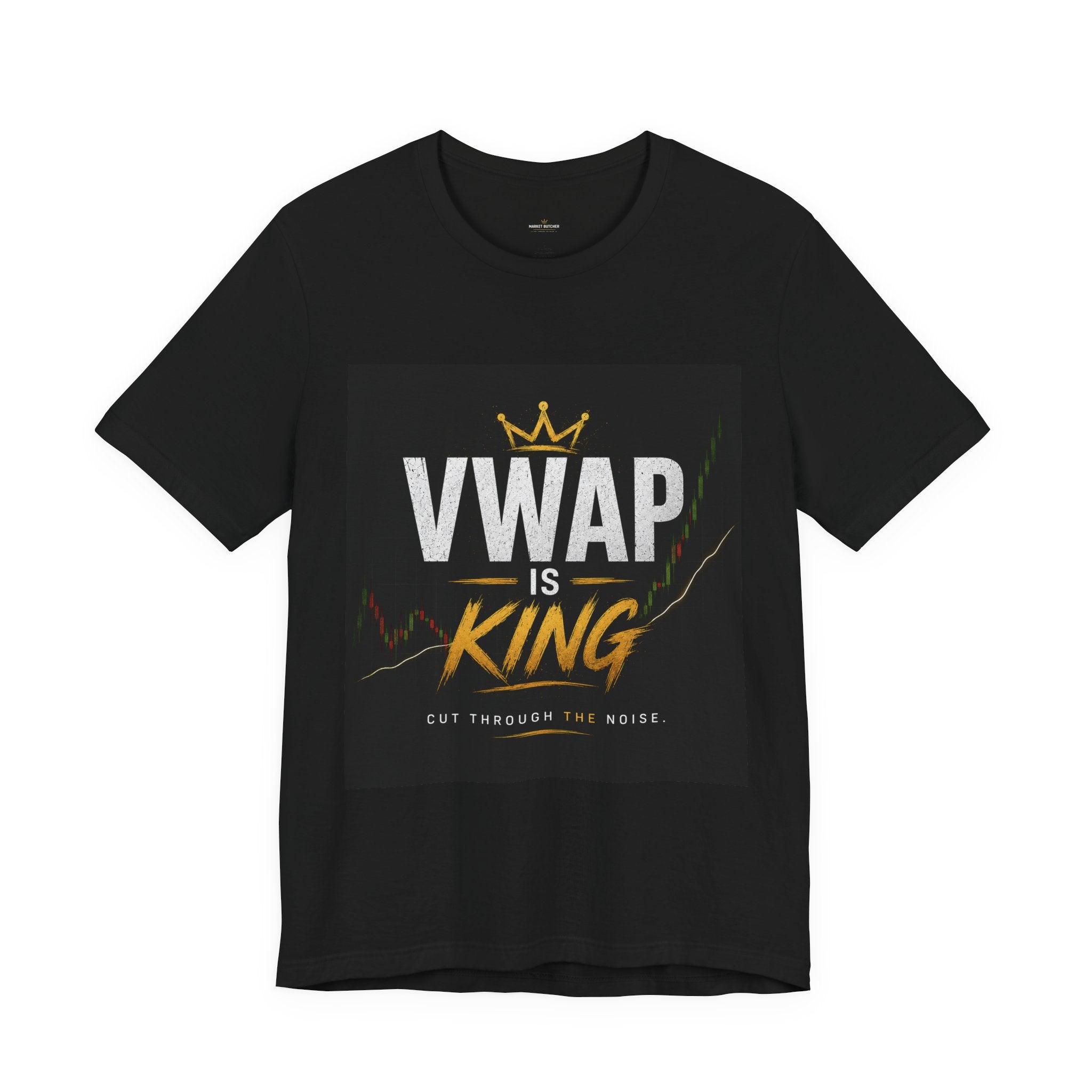 VWAP IS KING™ Premium Trading T-Shirt | Market Butcher Collection 001