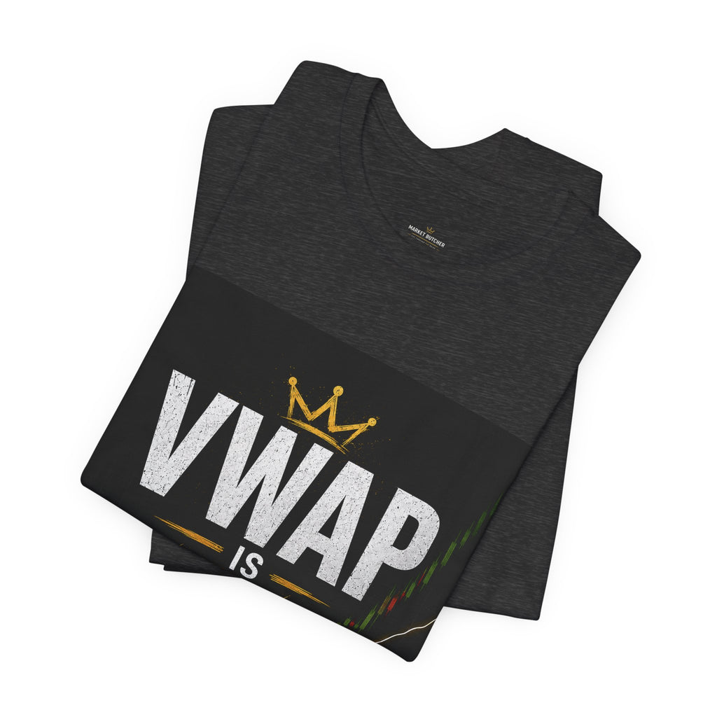 VWAP IS KING™ Premium Trading T-Shirt | Market Butcher Collection 001